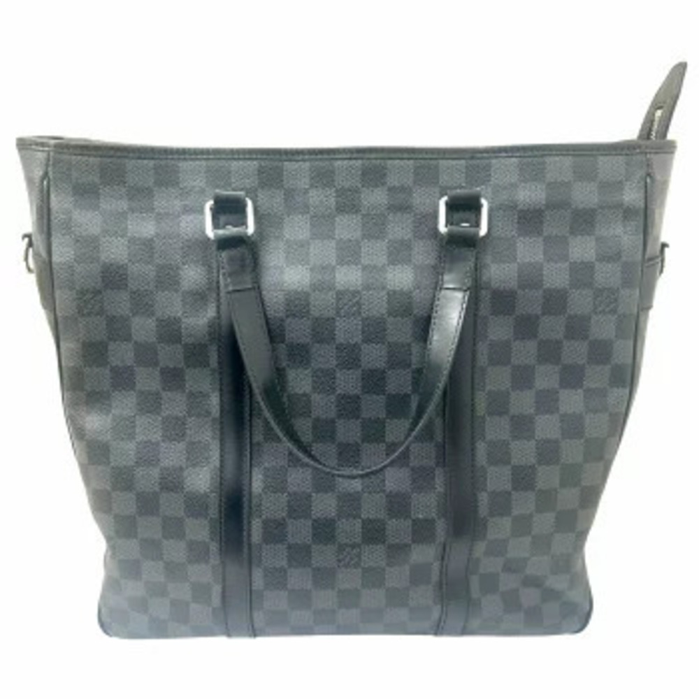 LOUIS VUITTON Damier Graphite Black Tadao Tote Bag Business Briefcase